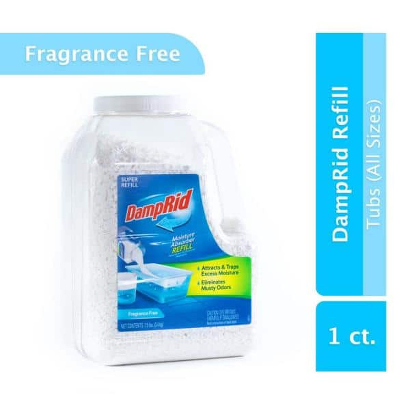 7.5 Lbs. Fragrance Free Super Refill Moisture Absorber (3-Pack)