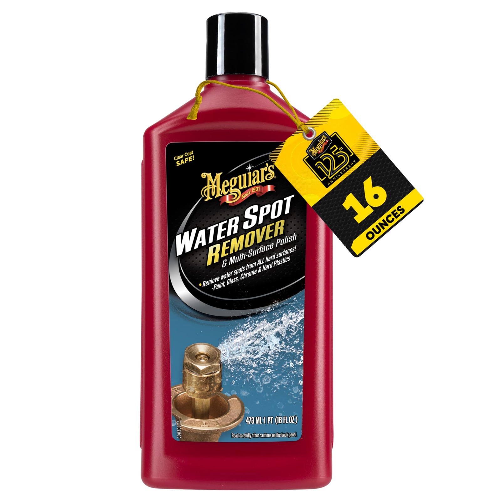 Meguiars Water Spot Remover, Heavy Duty Water Spot Remover for Cars, Remove W…