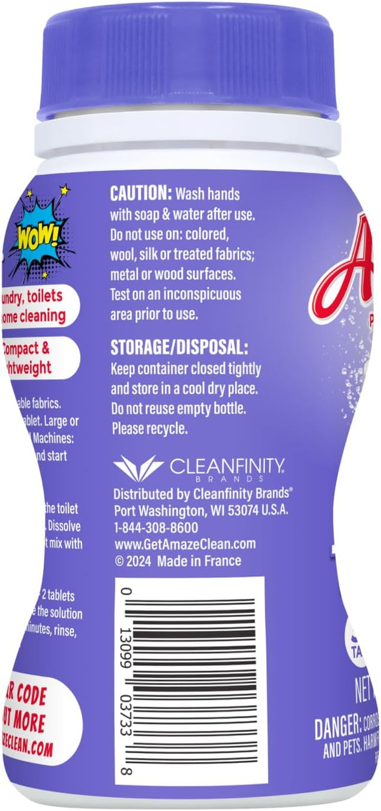 Ultra Concentrated Bleach Tablets [32 Tablets] – Lavender Scent – for Laundry, T