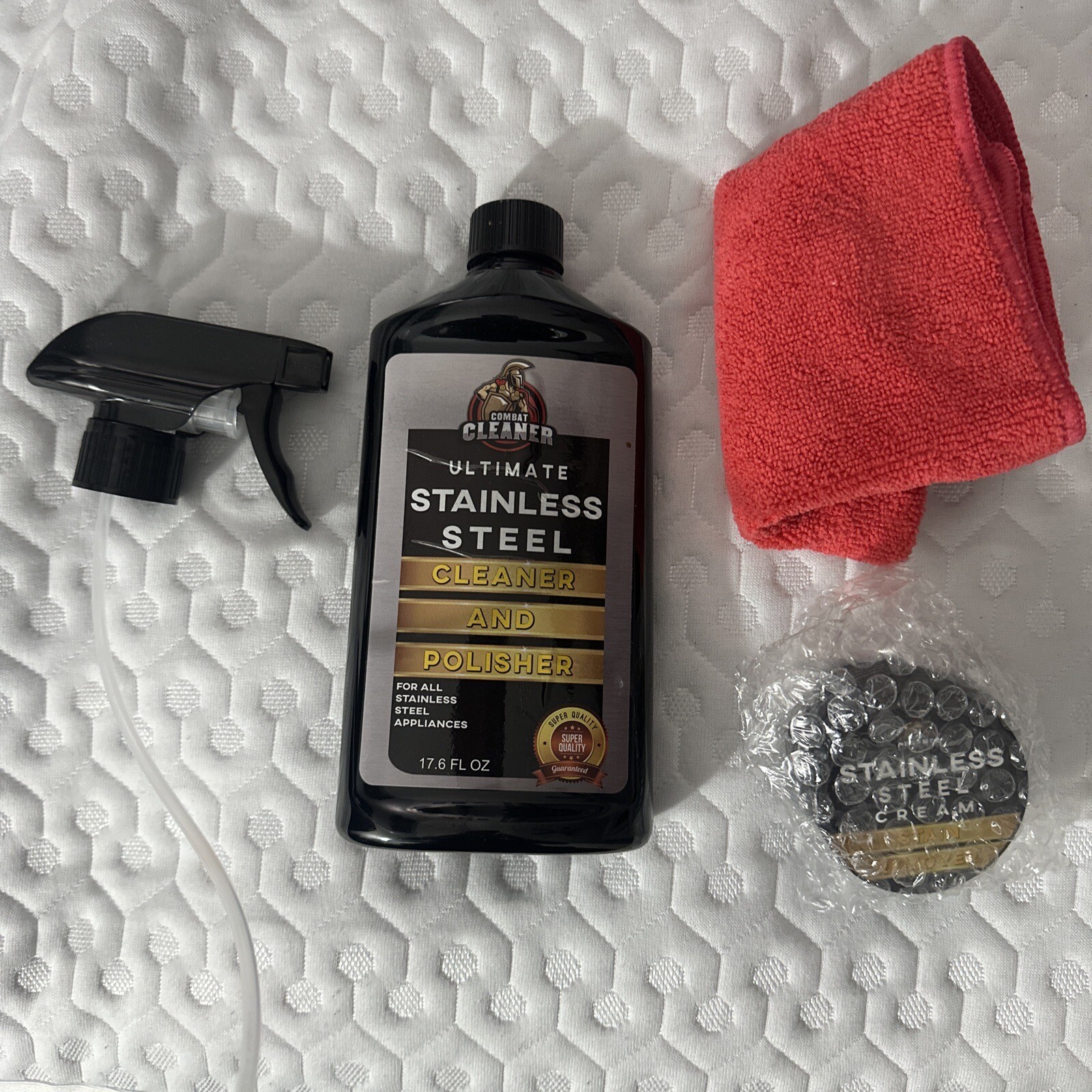 Ultimate Stainless Steel Combat Cleaner And Polisher Refill 17.6 oz – Appliances
