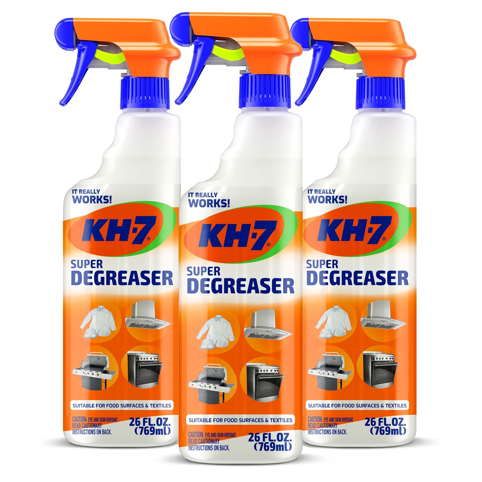 KH-7 Super Degreaser Multipurpose Cleaning Spray: The Heavy Duty All Purpose …