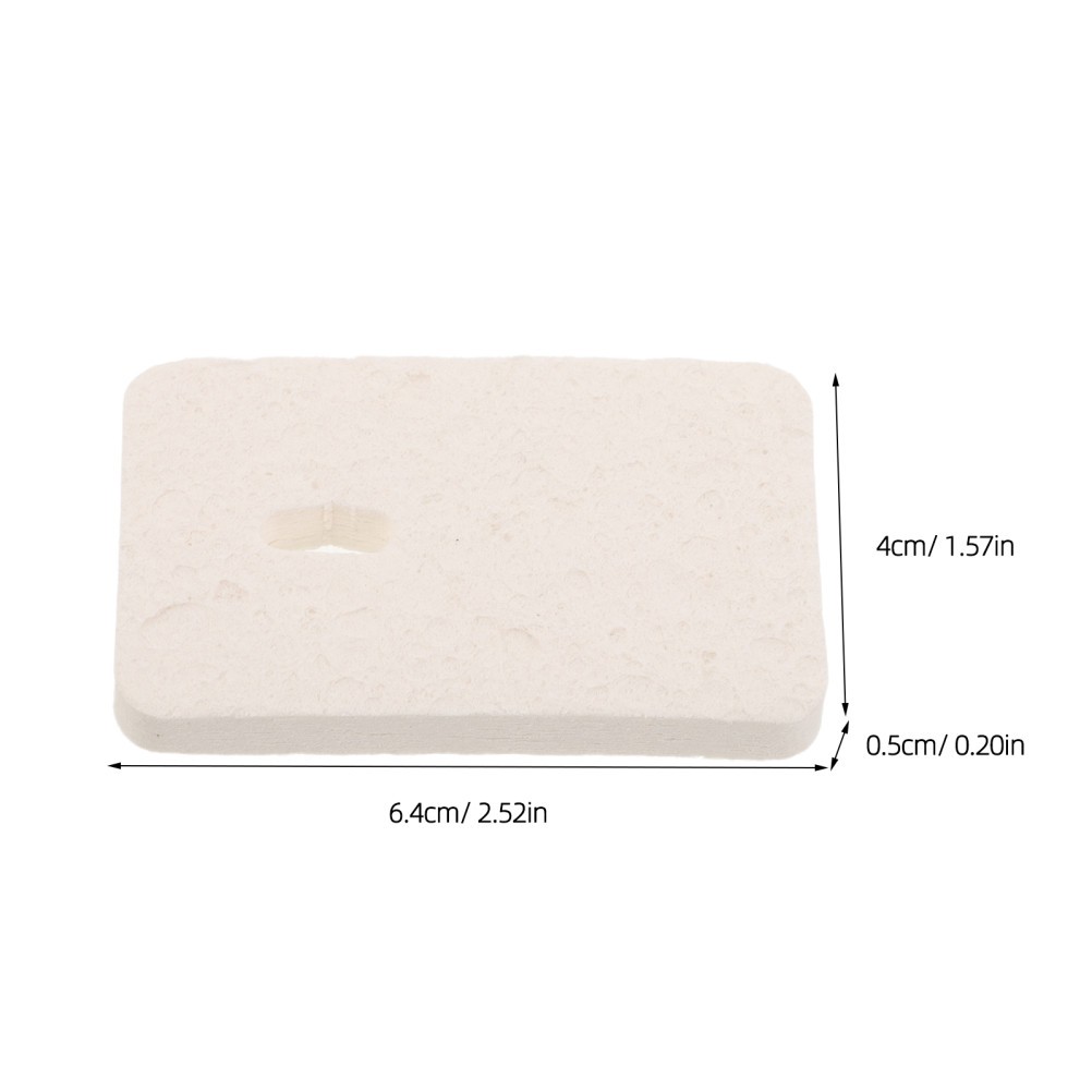 10pcs Compressed Wood Pulp Sponges, White Cleaning Sponges for Baby Bottles and