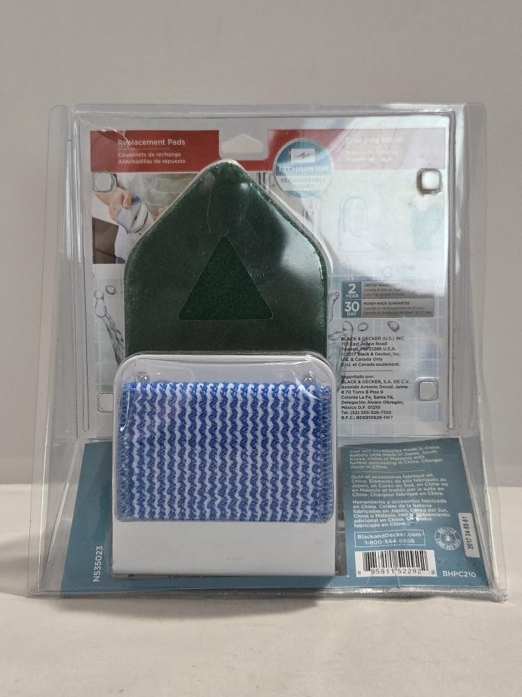 BLACK+DECKER BHPC210 Scumbuster Pro Rechargeable Power Scrubber/Stand #M34m
