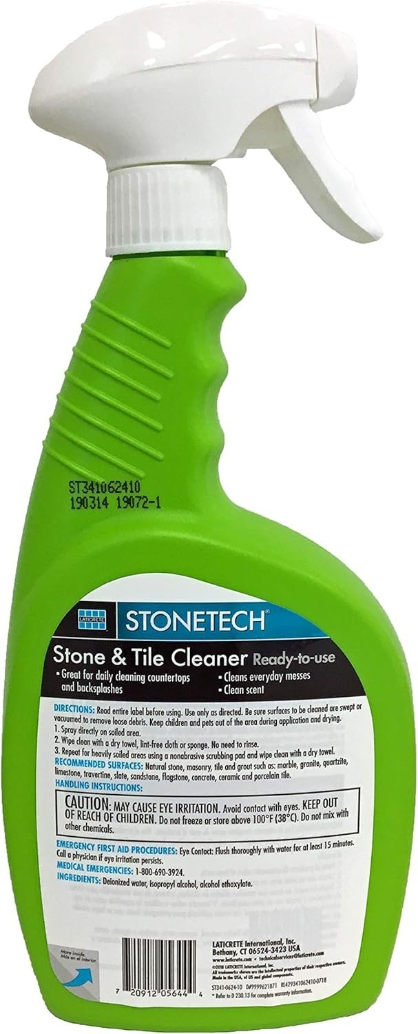Daily Cleaner for Stone & Tile cleaner, 24-Ounce .710L Spray Bottle