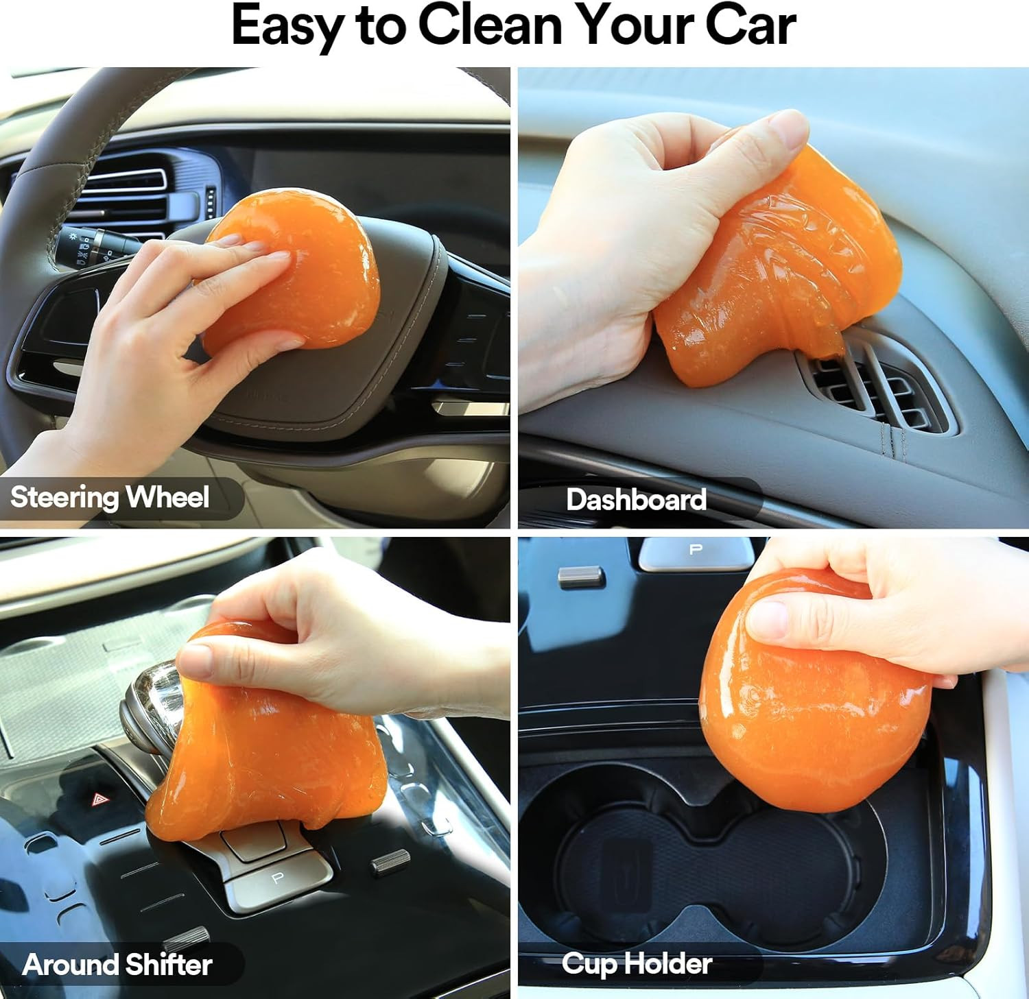 Car Cleaning Gel Car Putty Car Cleaning Kit Car Interior Cleaner Slime Car Clean