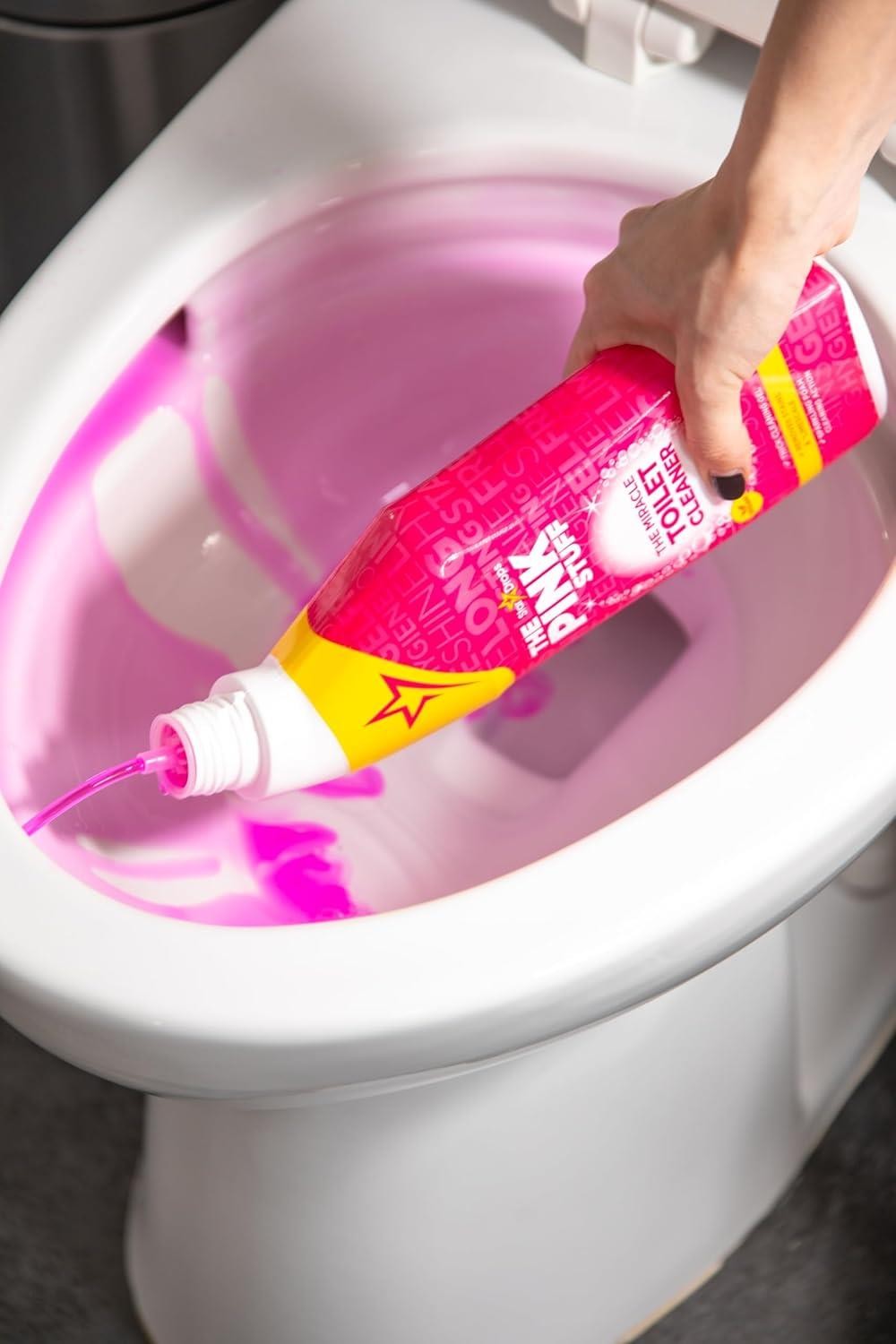 The Pink Stuff Toilet Gel Cleaner, 25.4oz Bottle – 20681