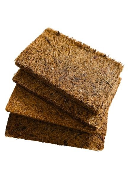 Dish Scrubber x4, Coconut Husk, Washing Pad, Eco Product, 12cm x 7.5cm x 1cm