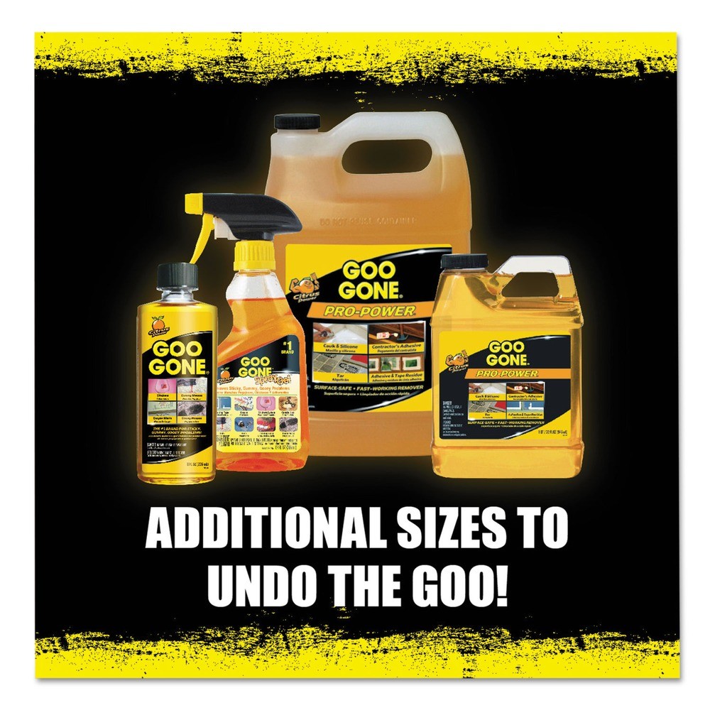 Goo Gone 2096EA 12 oz Spray Bottle Spray Gel Cleaner – Citrus Scent New