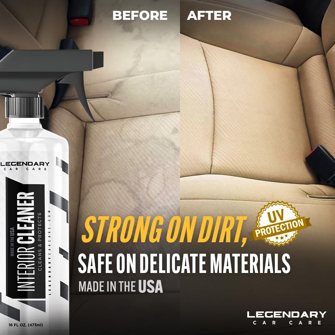 Legendary Interior Cleaner 16oz – All Purpose Interior Detailer & Carpet Clea…