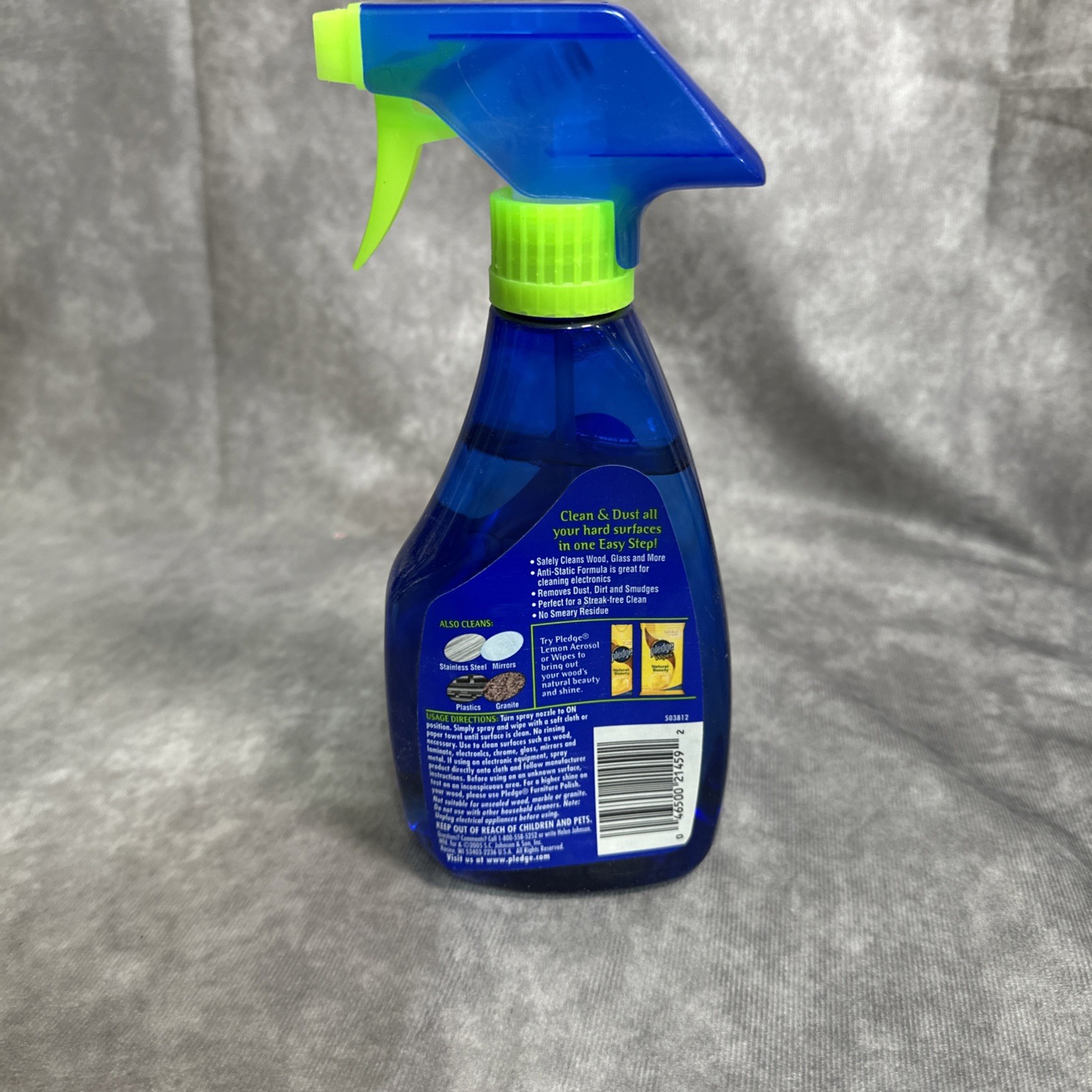 Pledge Multi Surface Cleaner Spray 13 oz 2005 AntiStatic Dust Clean Discontinued