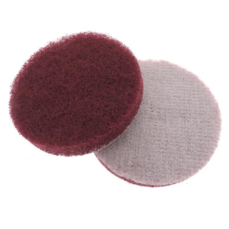 3 Inch 75mm Round Flocking Scouring Pad Cleaning Cloth Sanding Disc 240#-3000#