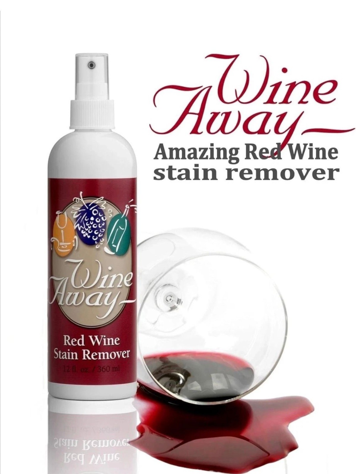 Wine Away Red Wine Stain Remover – 12Oz