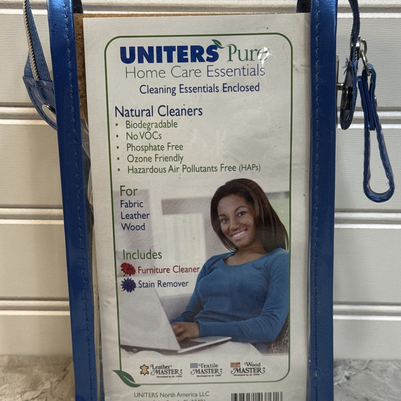 Furniture Cleaner UNITERS PURE Home Care Essentials Stain Remover Set Sponge NEW