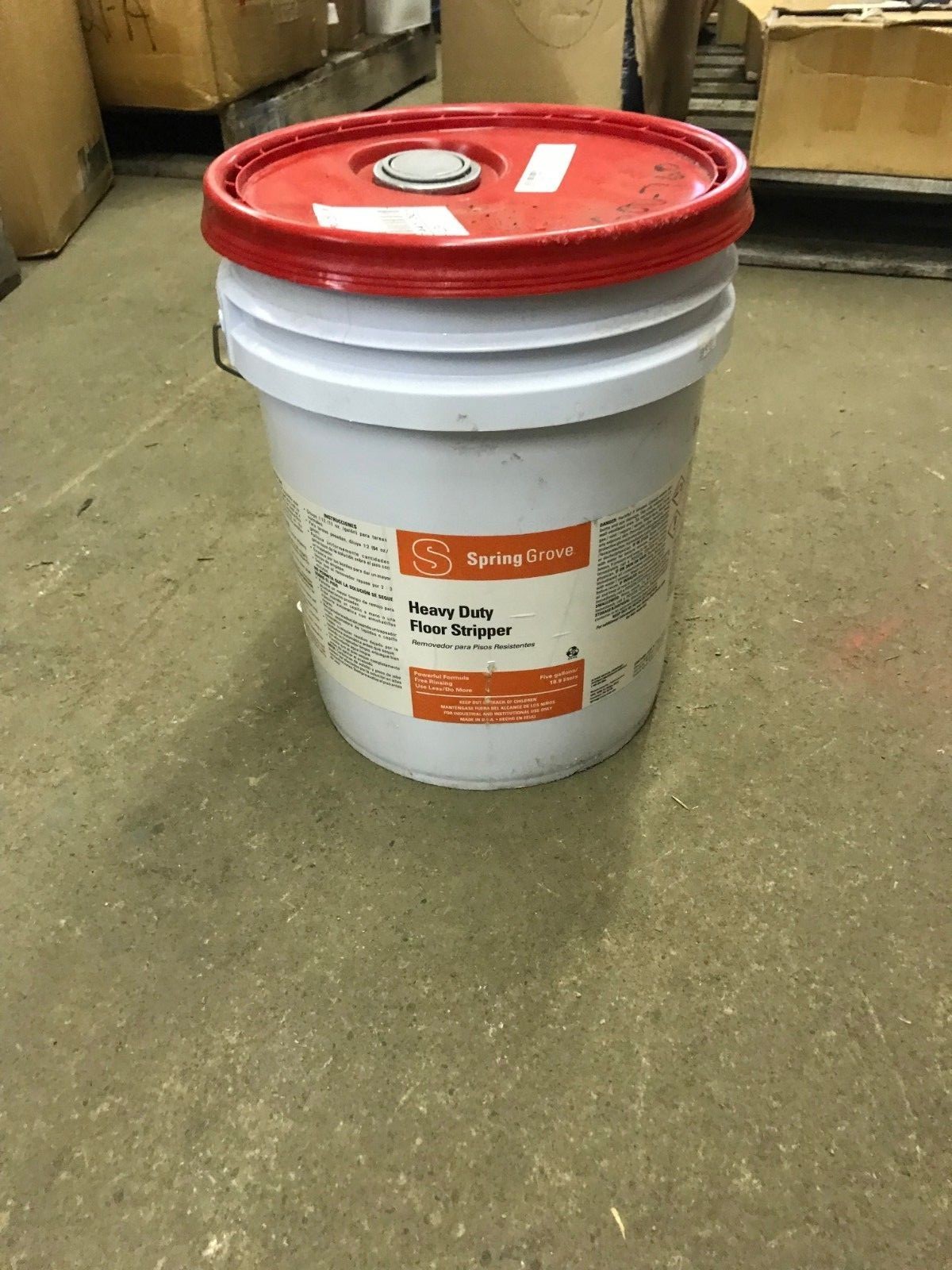 Spring Grove Floor Stripper ”Butyl Scent, Liquid, 5 gallon FREE SHIPPING
