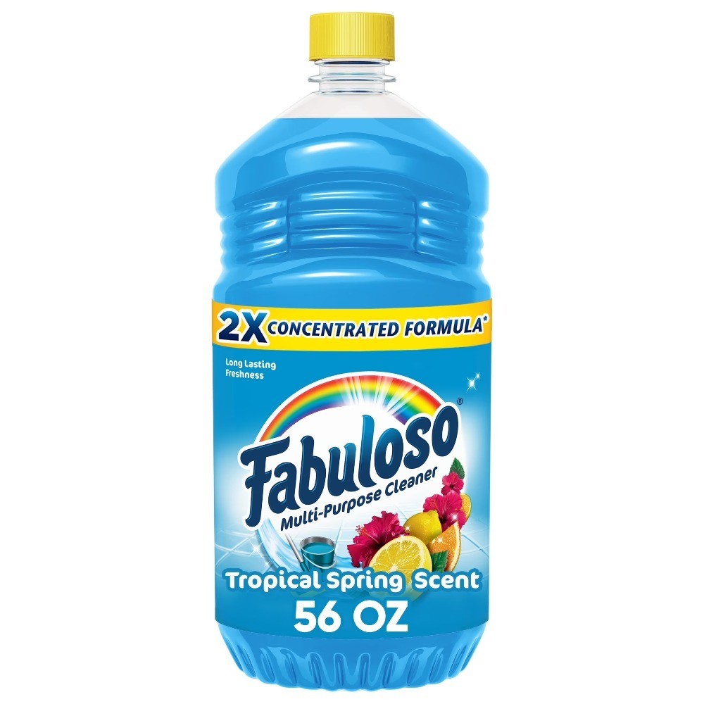 Multi-Purpose Cleaner and Floor Cleaner 2X Concentrated Refill Tropical Spring