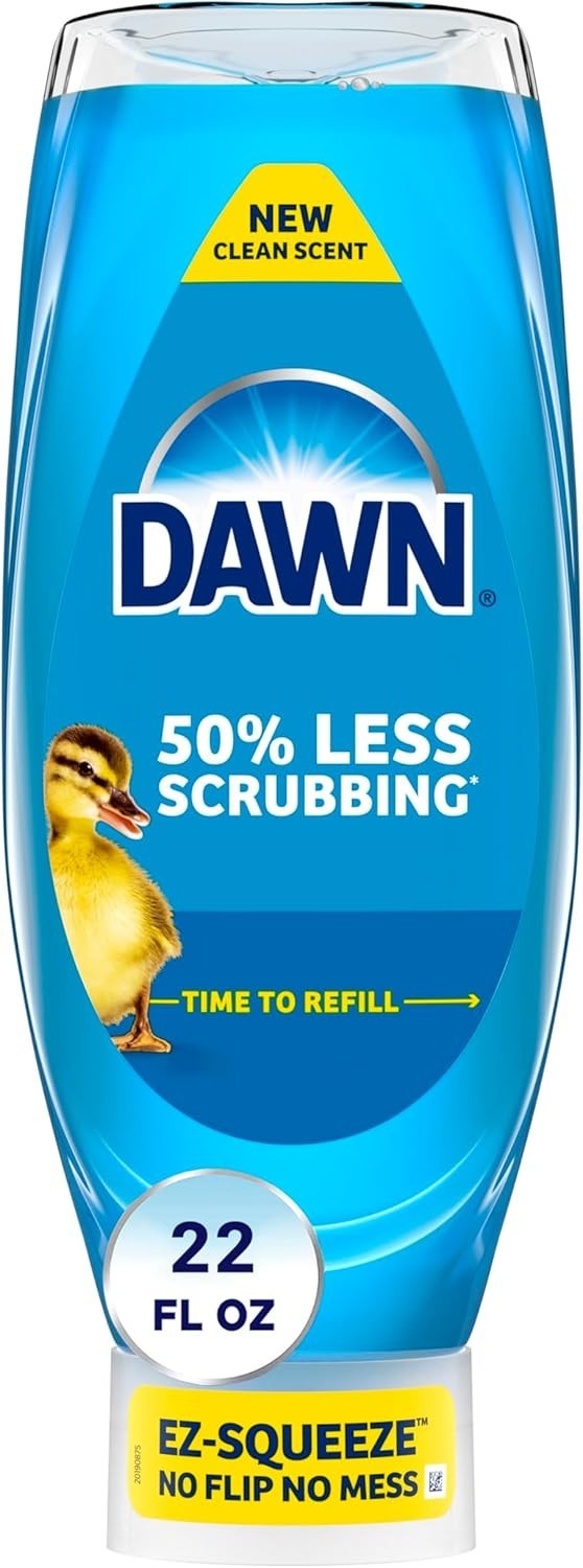 Dawn EZ-Squeeze Ultra Dish Soap, Dishwashing Liquid, Original, Dish Soap Refill,