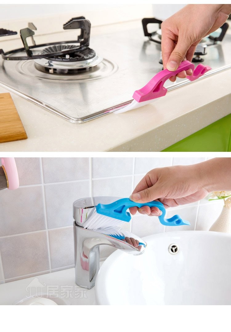 The 2 In 1 Window And Sliding Door Track Cleaning Brushes