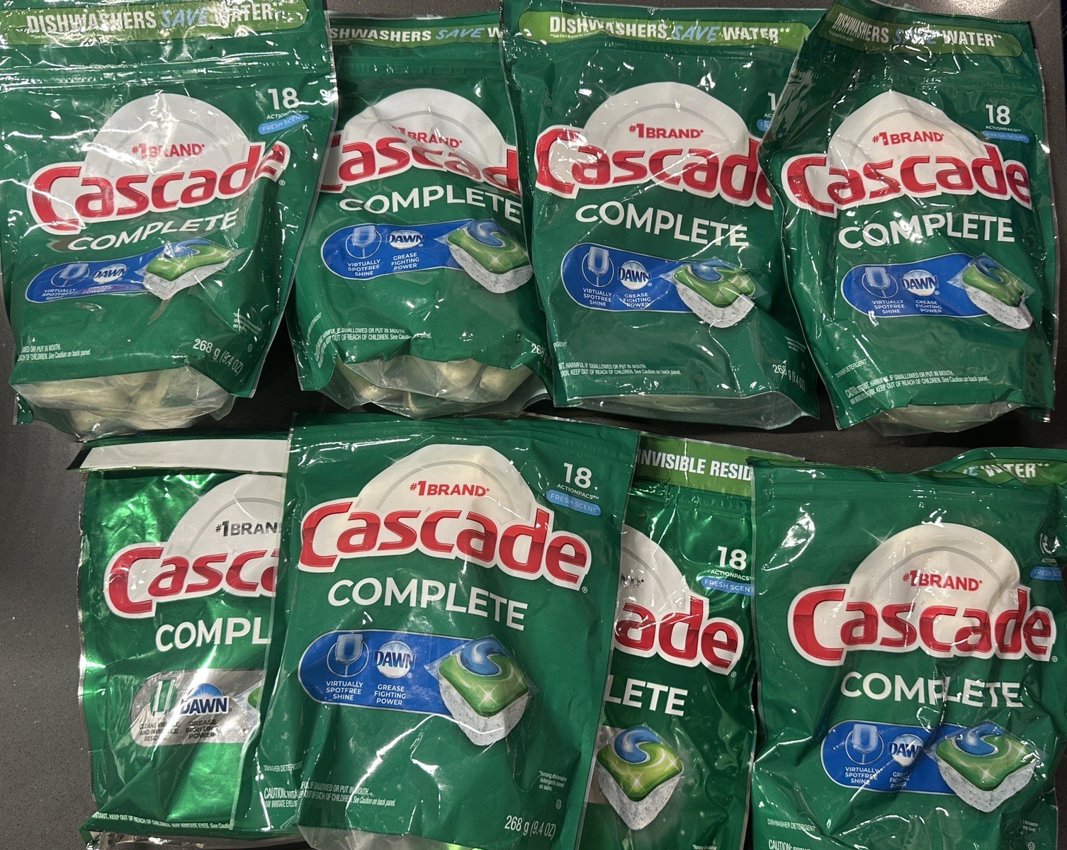 Cascade Complete 144ct Total Dishwasher Pods – Free Shipping