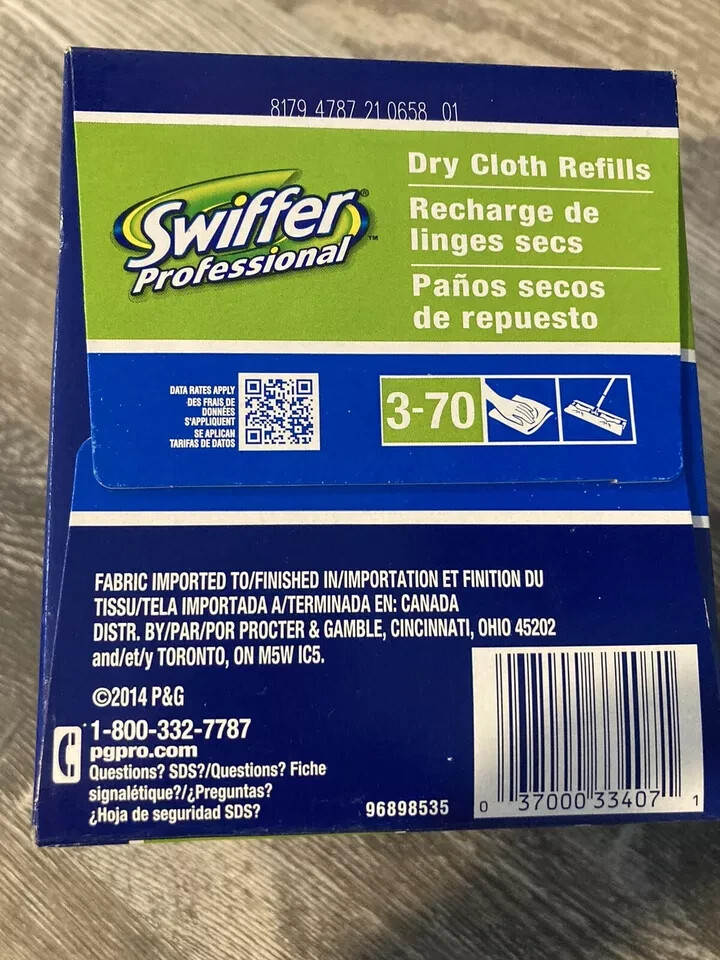 Swiffer, Dry Cloth Refills, 32 Disposable clothes, 3-70
