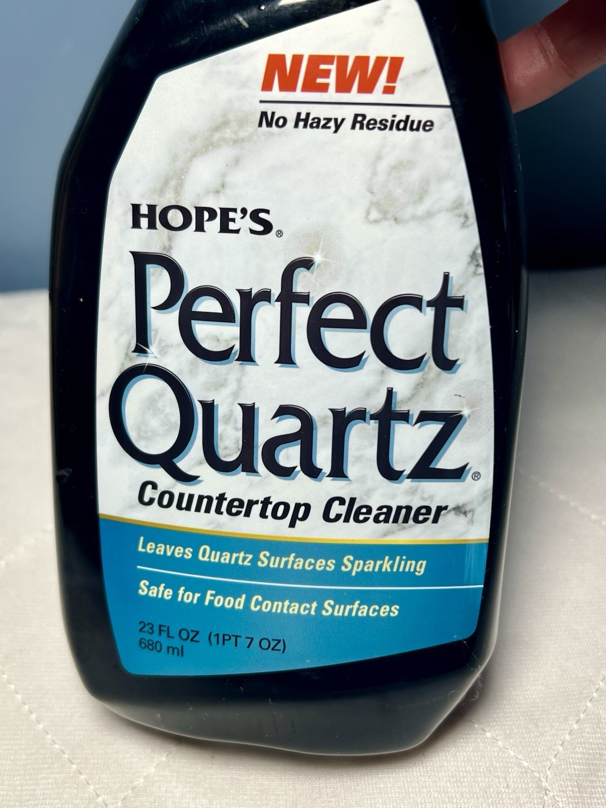 Hope’s Perfect Quartz Countertop Cleaner 23oz NEW