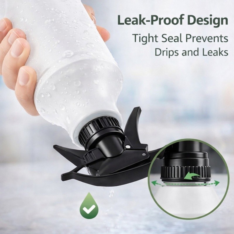 Empty Trigger Spray Bottles 16 OZ Chemical Resistant Heavy Duty Commercial