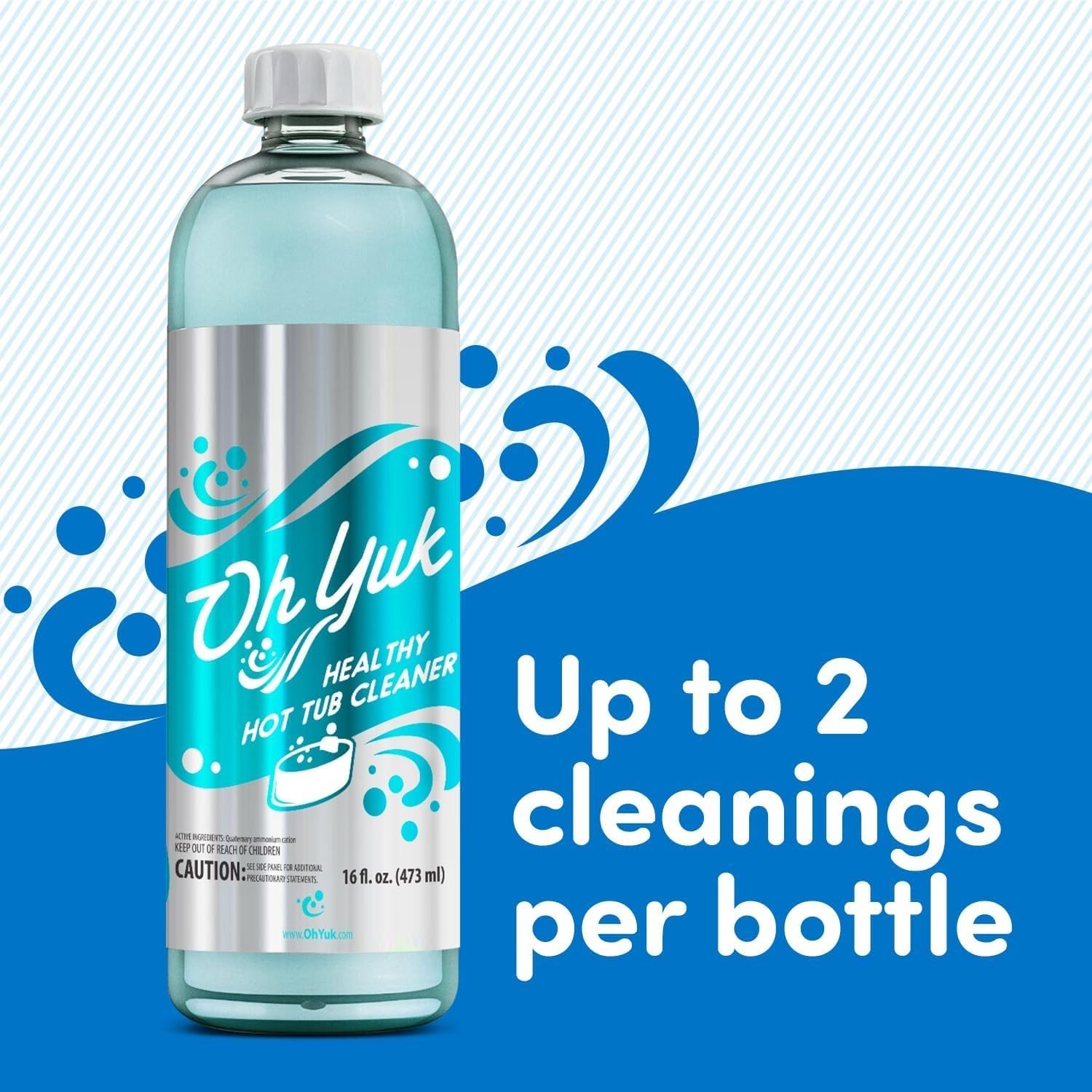 16 Oz Hot Tub Cleaner – Restores Clarity & Improves Filtration for Safer Spas