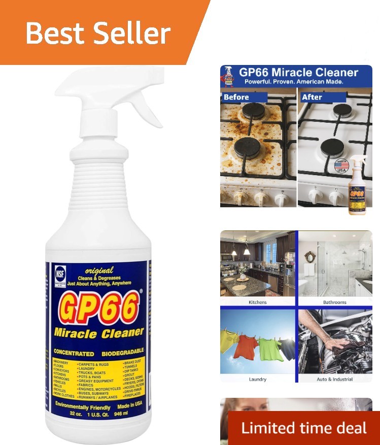 Green Miracle 32 oz All-Purpose Cleaner – Powerful Eco-Friendly Solution