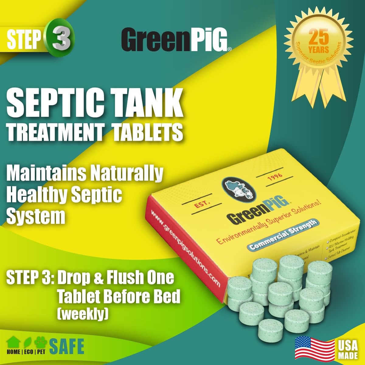 Drain Field Cleaner, Septic Safe Drain Clog Remover, Treatment for Quickly Cl…