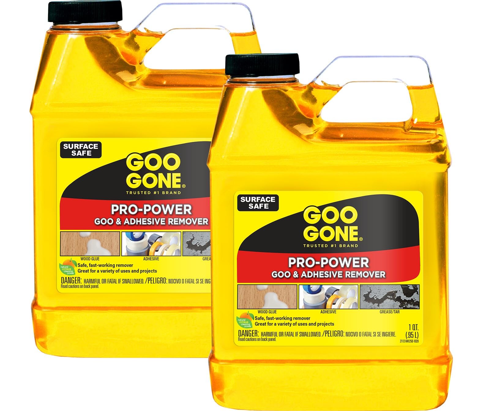 Goo Gone 16 oz. Pump – Removes stickers, grease, gum, tar, crayon & tape