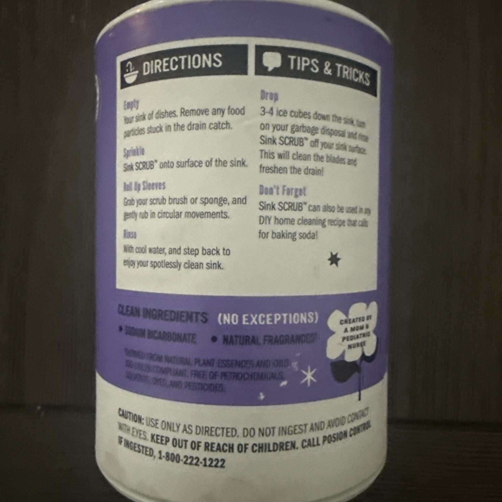 Sink Scrub Lavender 12 Oz By Molly’s Suds Vegan Safer Cleaning Safer Ingredients