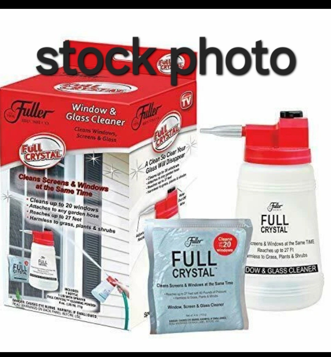 Fuller Brush FBFC-6 As Seen On TV Full Crystal Window & Glass Cleaner