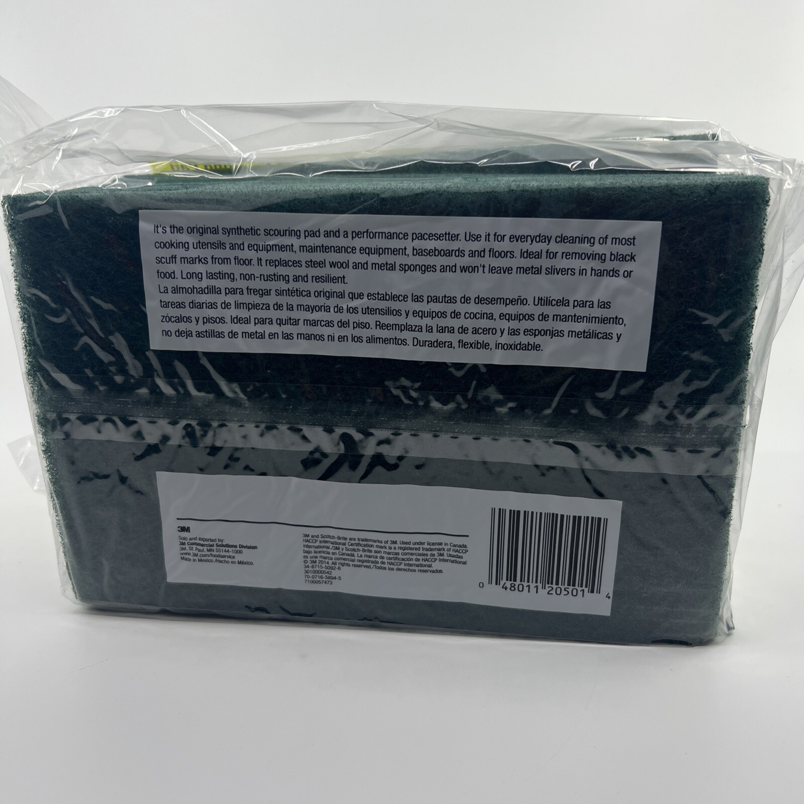 Scotch-Brite 96CC Professional Scouring Pads 10pk Commercial Heavy Duty 6×9 NEW