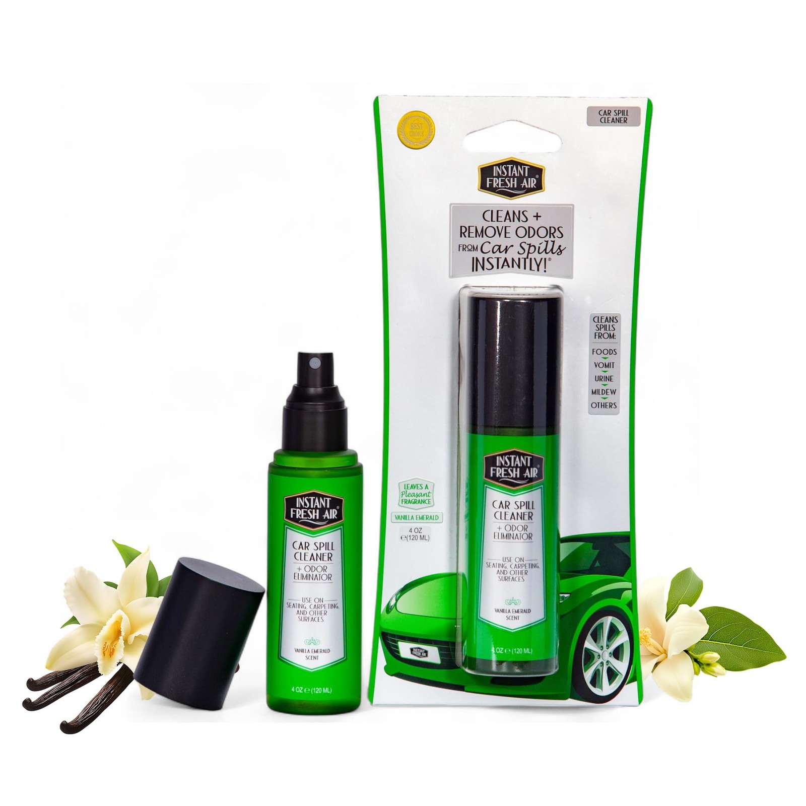 Advanced CAR SPILL Upholstery Cleaner & Odor Eliminator, Car Interior Cleaner…