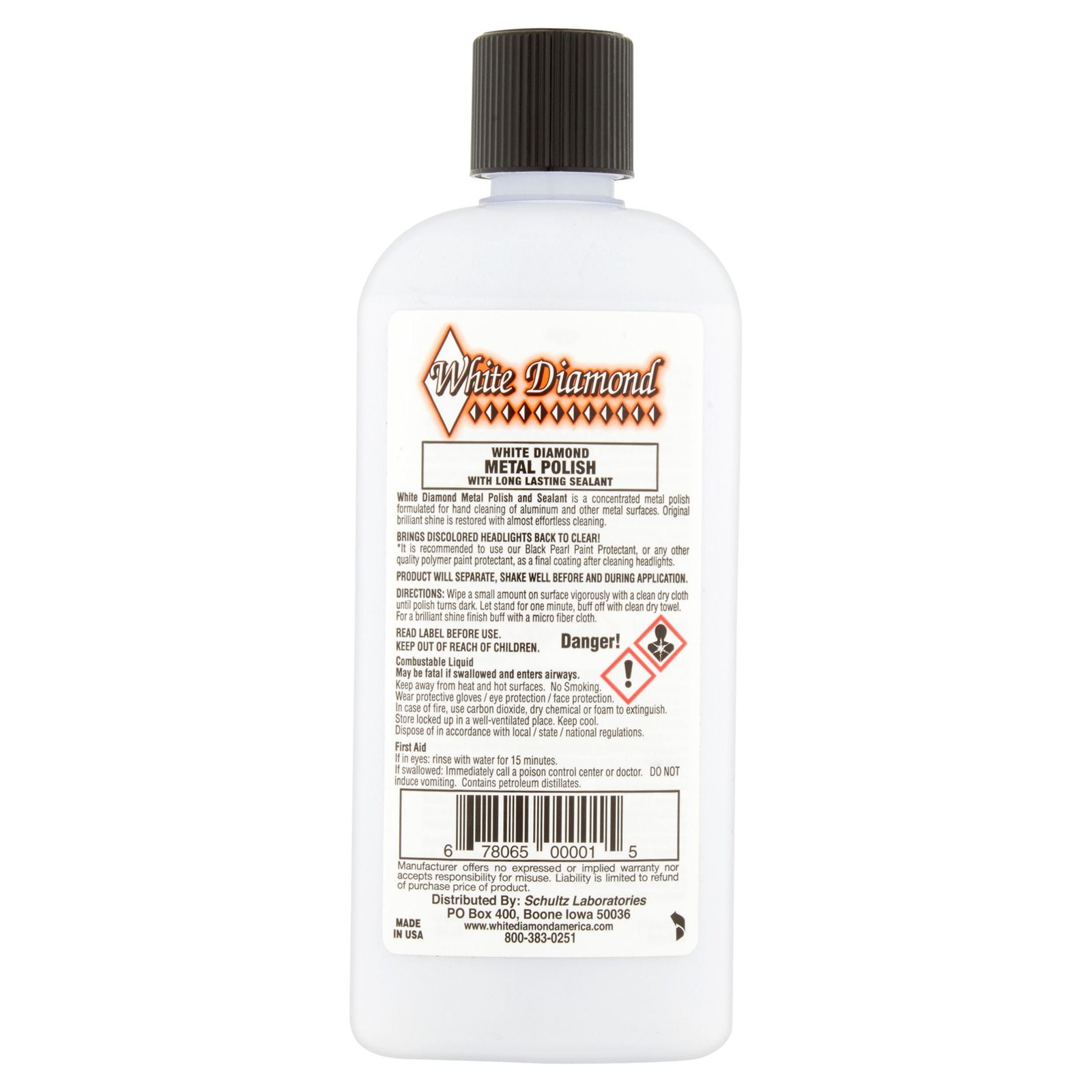 Metal Polish with Long Lasting Sealant, 12 FL. Oz.