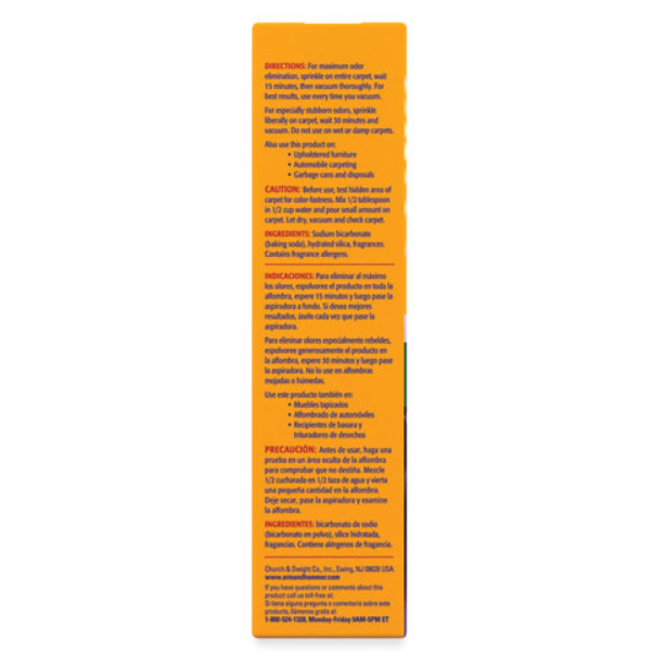 Arm & Hammer Fresh Scentsations Carpet Odor Eliminator Island Mist, 30 oz , 6/CT