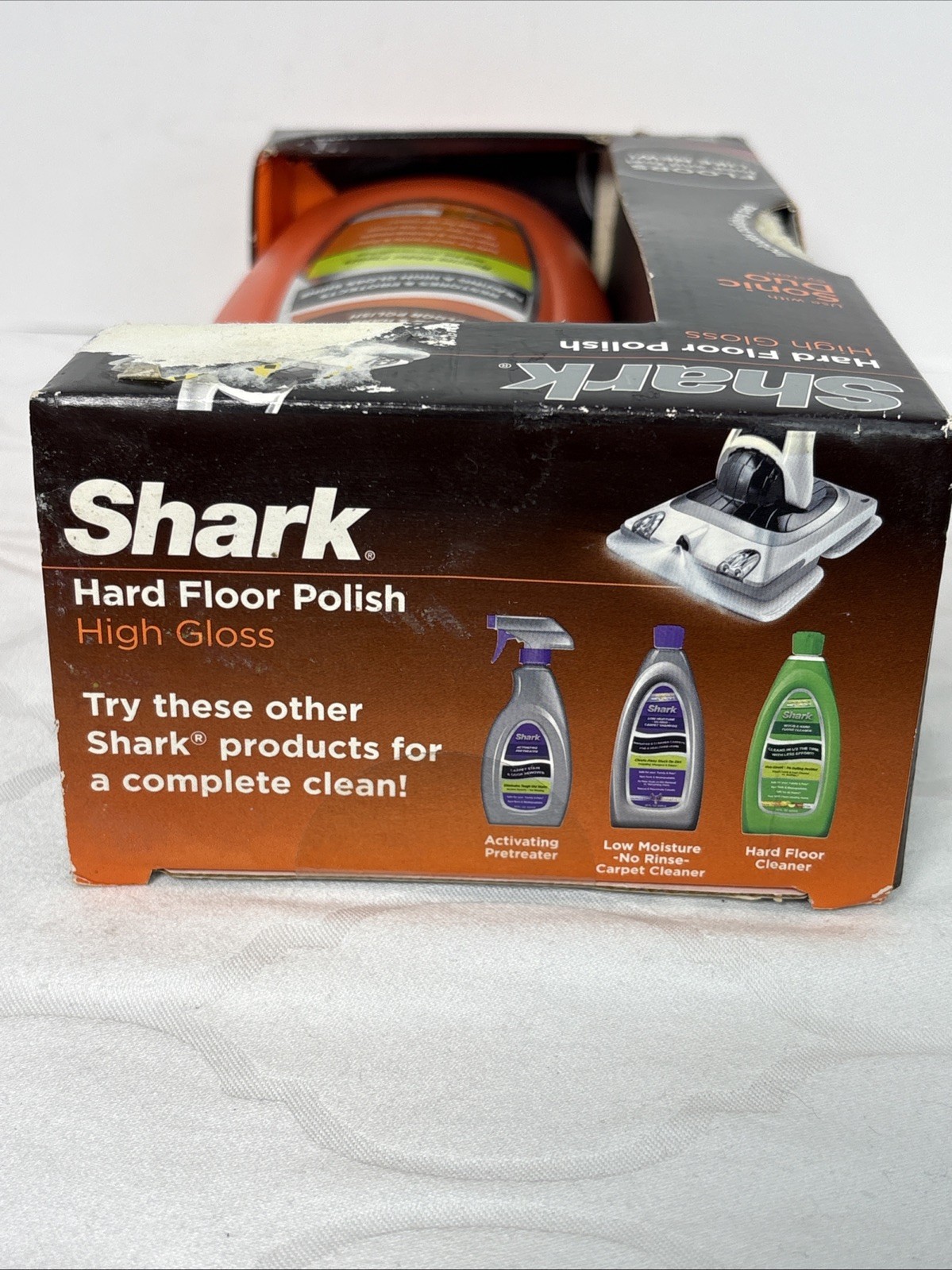 SHARK Wood & Hard Floor Cleaner Wood Floor Polish 28 oz. Discontinued NEW SEALED