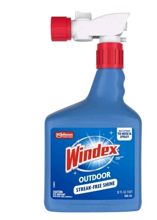 Windex Outdoor Glass and Patio Concentrated Cleaner – 32oz