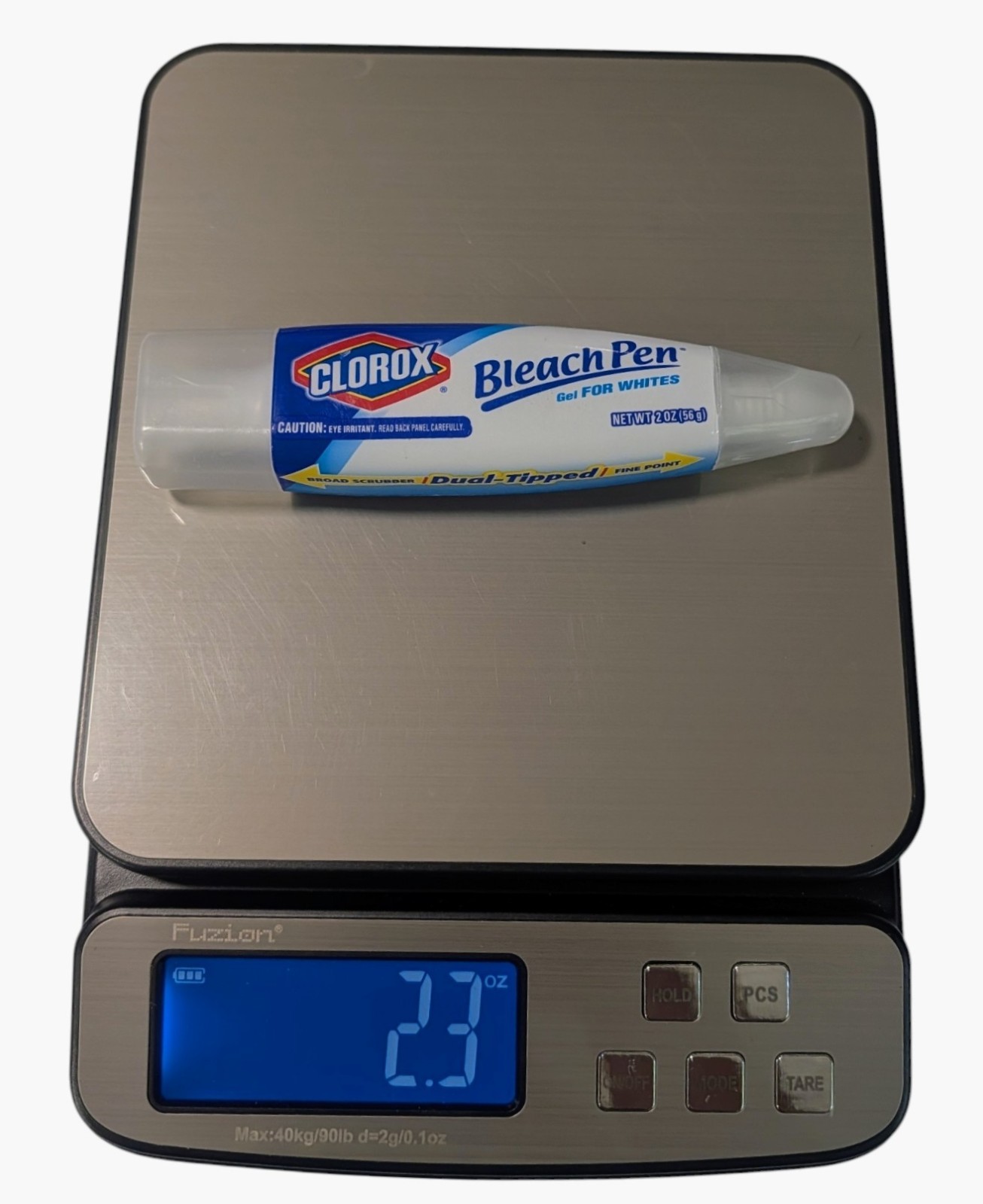 CLOROX Bleach Pen Zero Splash Dual Tip 2 Oz Tile Grout Laundry Lightly Used
