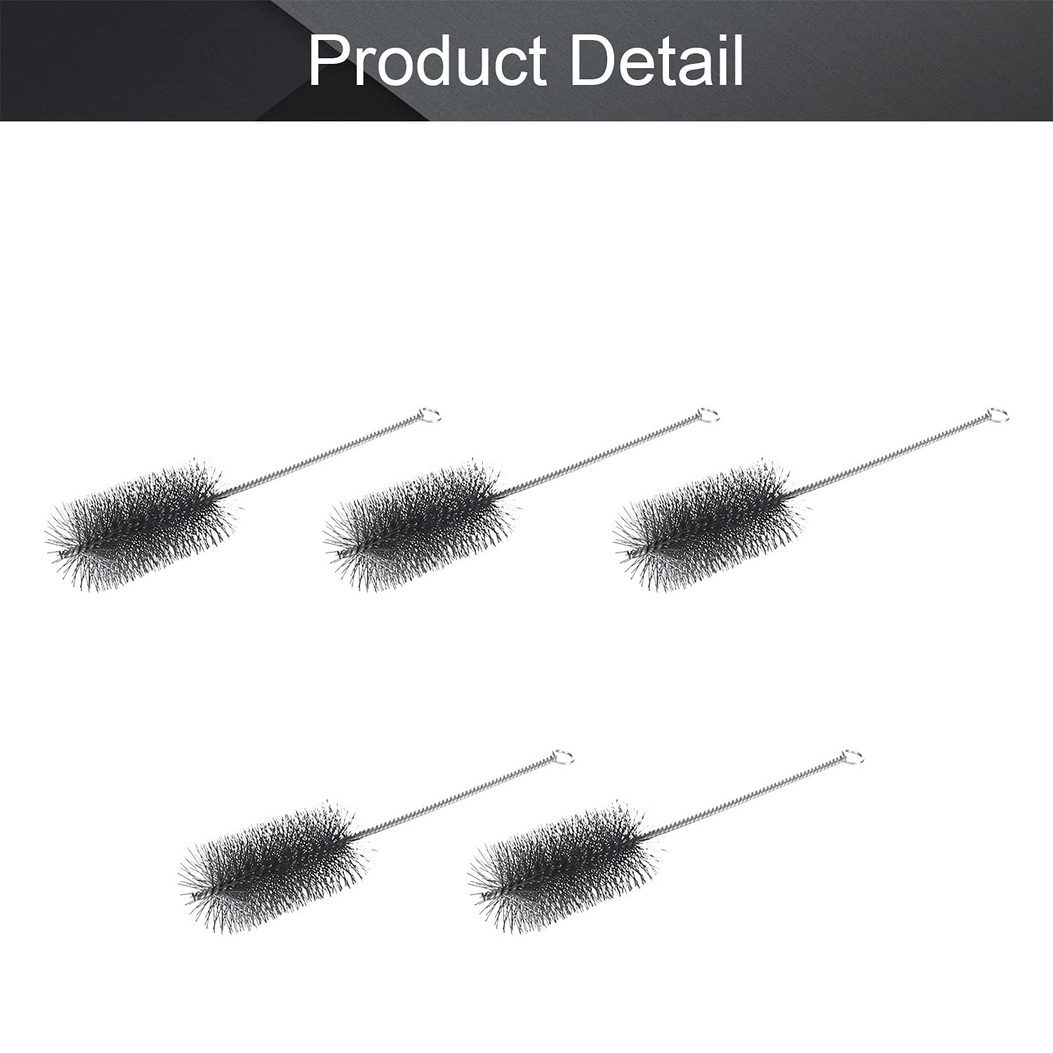 Steel Wire Cleaning Brush – Spiral Power Brush, 2.0-inch Diameter 12-inch Len…