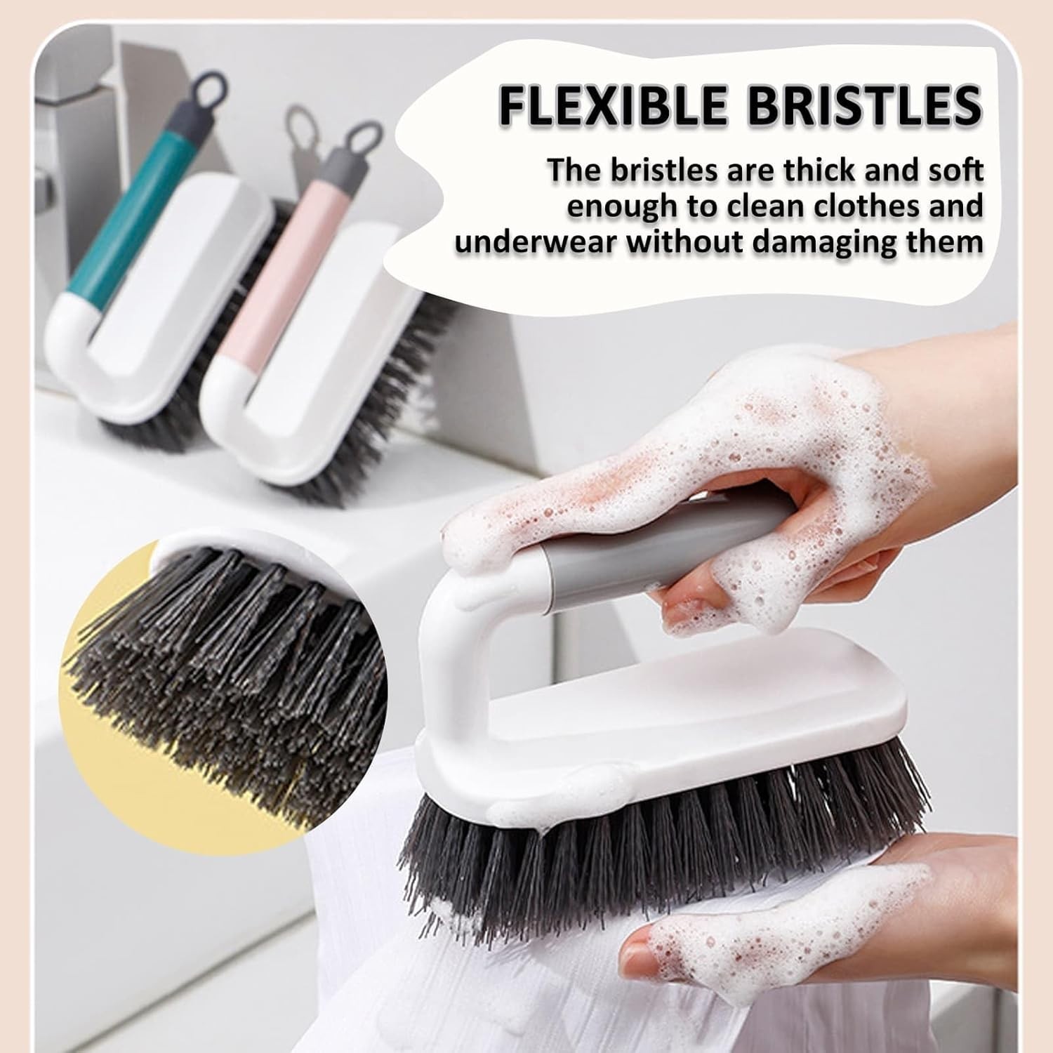 Scrub Brush, Scrubbing Cleaning Brushes