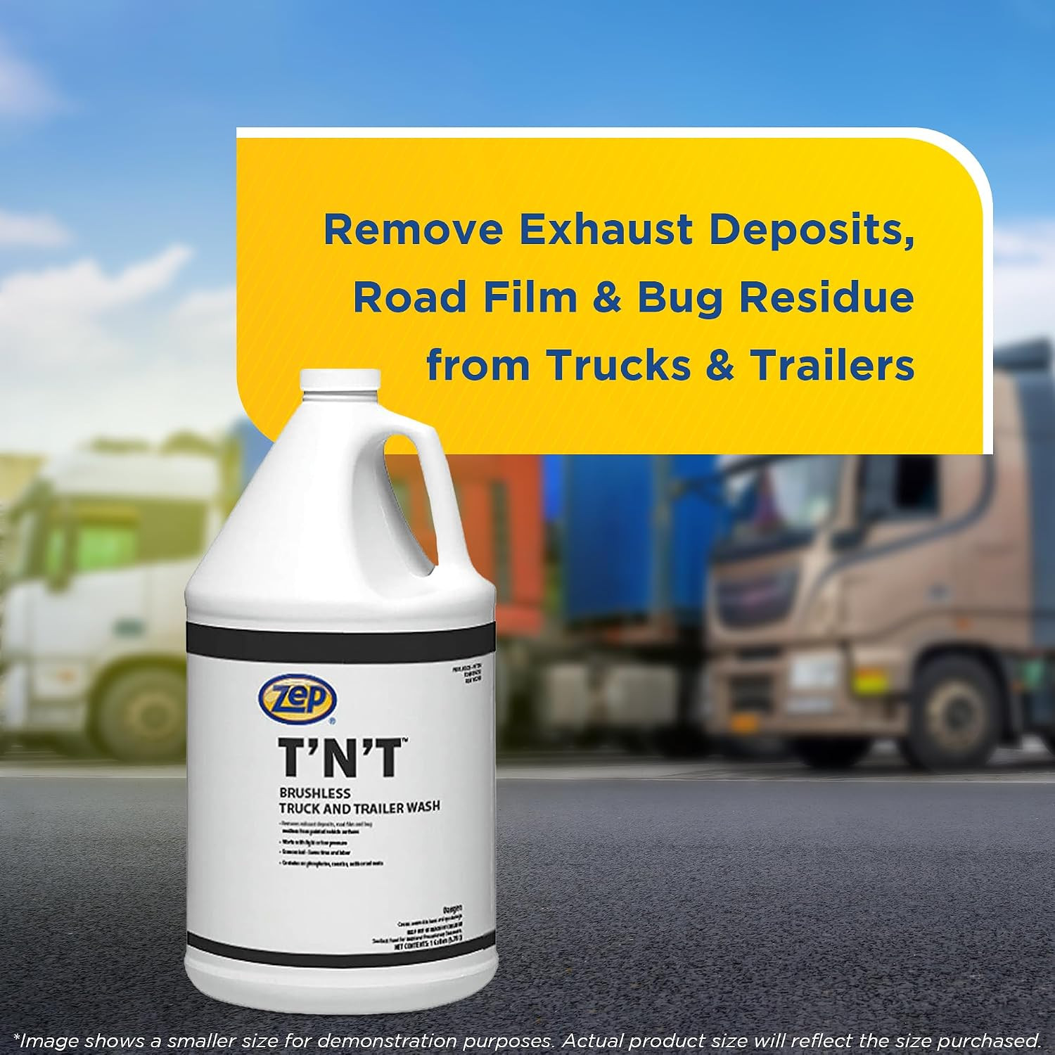Zep Brushless T’N’T Truck and Trailer Wash – 5 Gallon (1 Pail) 37635