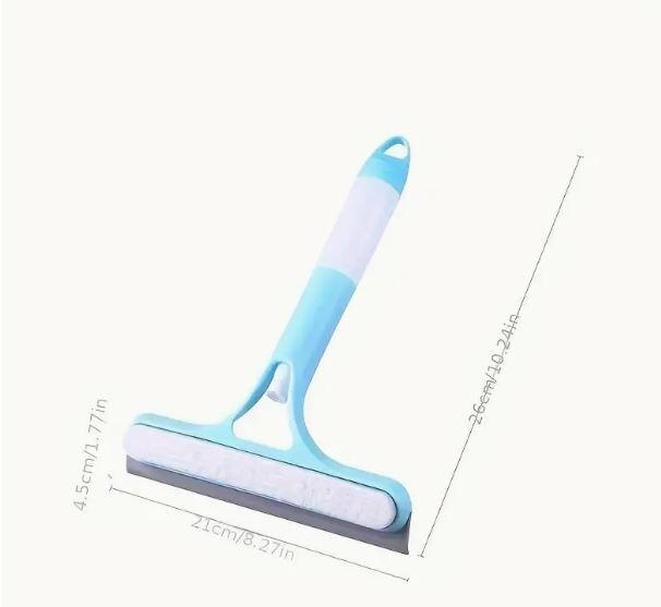 3 In 1 Glass Wiper Scraper And Sprayer Window Scraper Window Cleaning Tools- USA