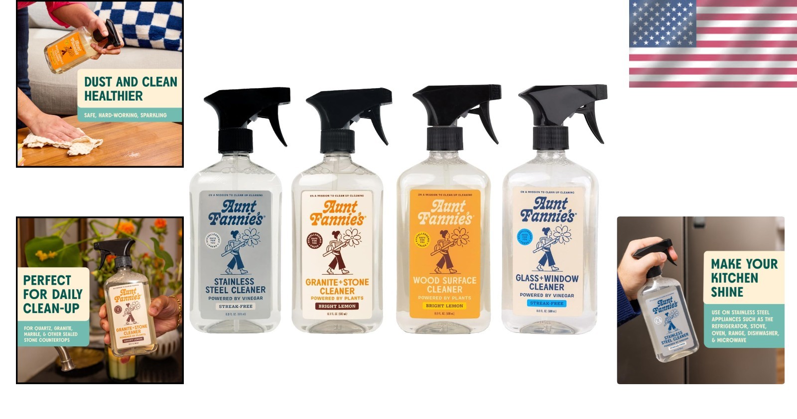 Home Surface Cleaning Spray Variety Pack