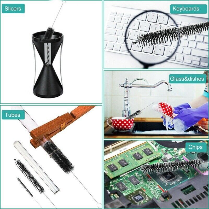 Bottle Cleaner Brushes Set Pipe Bong Cleaner Glass Tube Cleaning Brush Household