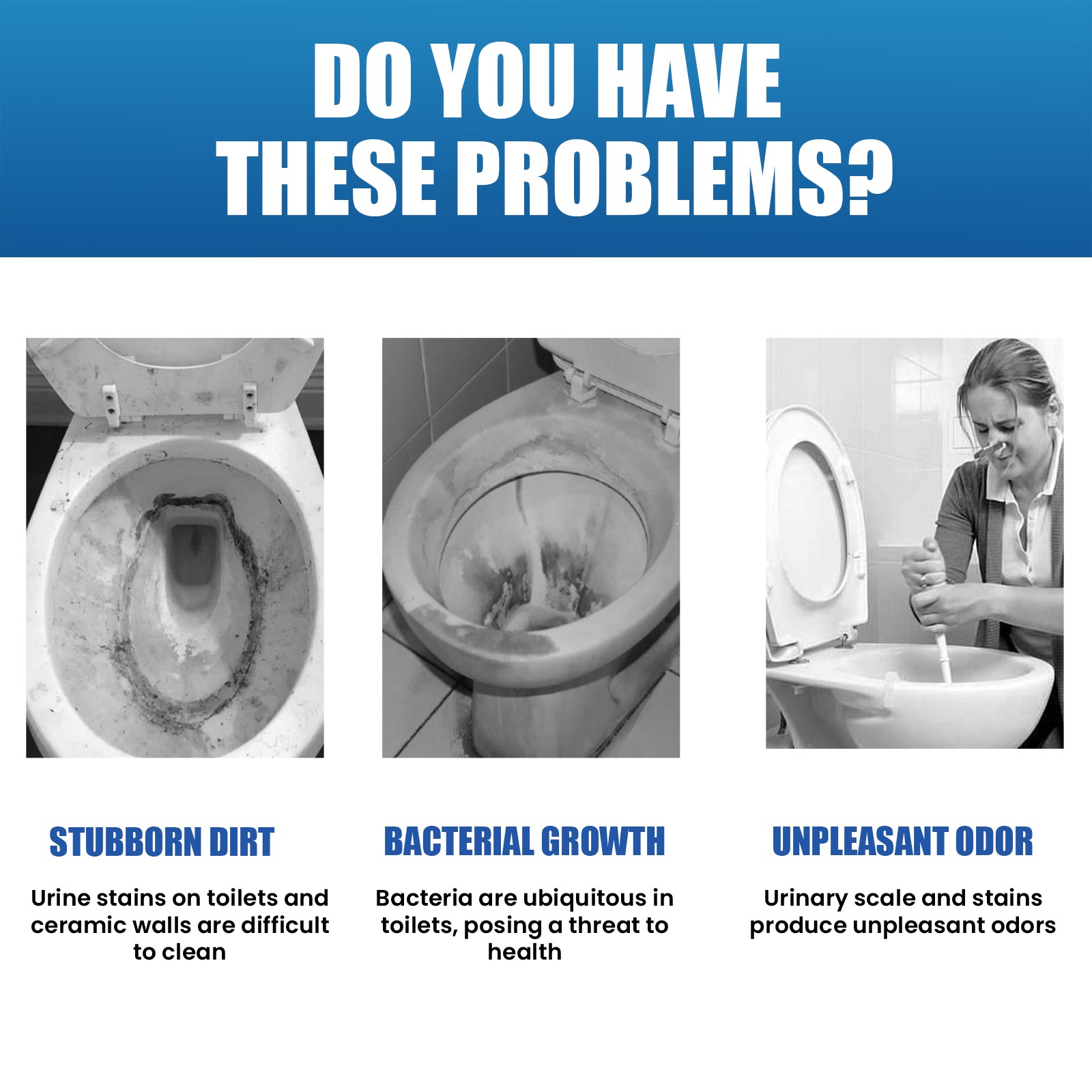 Automatic Toilet Bowl Cleaner, Toilet Cleaning Odor Urine Stains Dirt Cleaning T