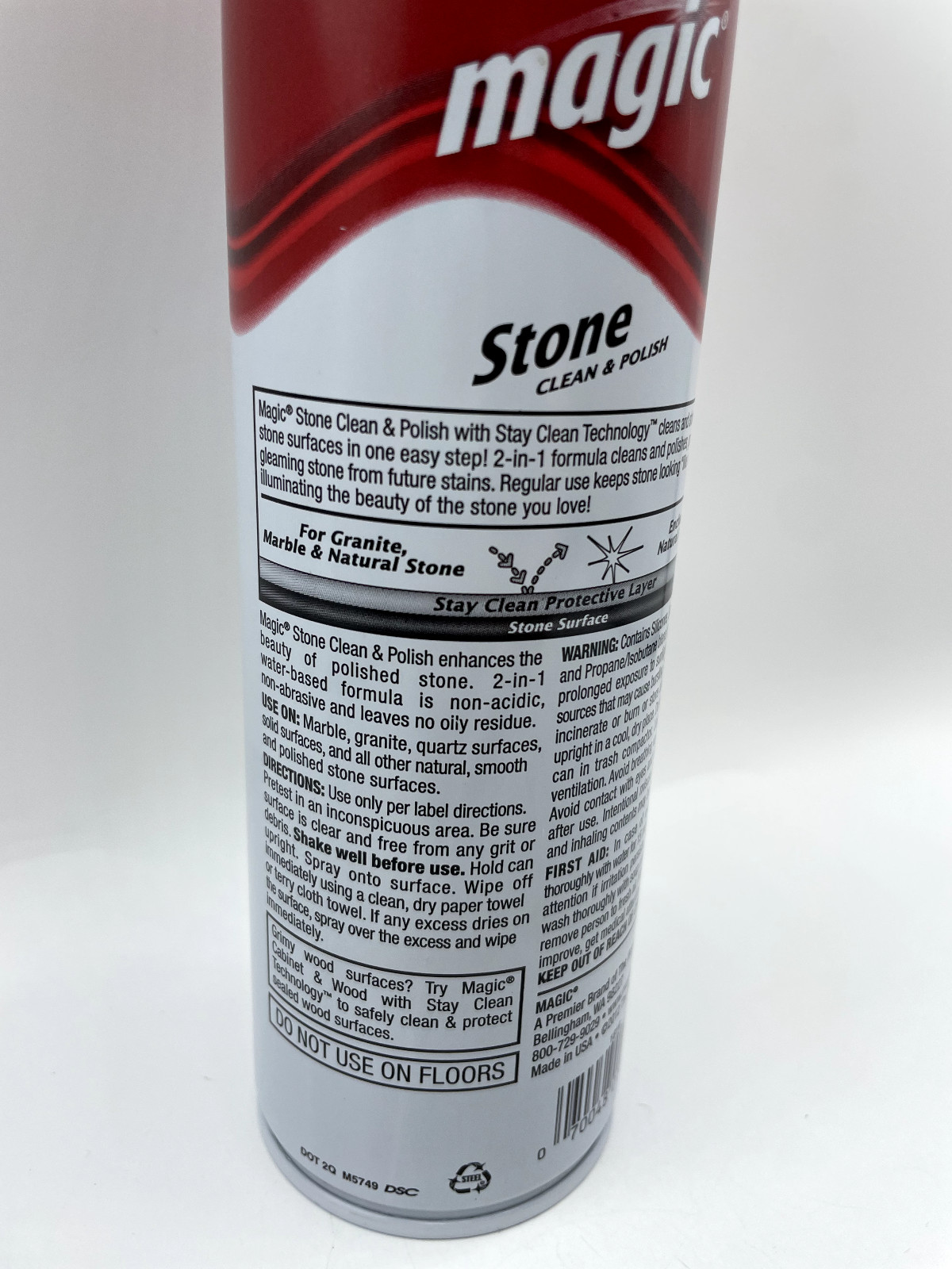 2 Magic Stone Clean & Polish 17 oz Discontinued Cleans Marble Bs256