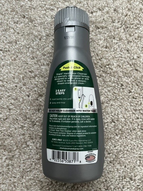 Two Lot of Shark Hard Floor Cleanser Multi-Floor 20oz Waterfall Fresh New