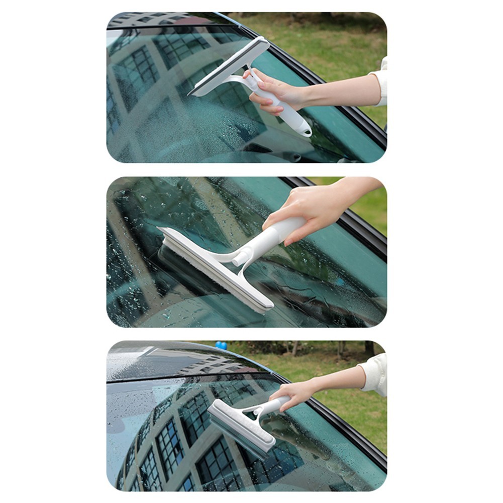 for multi Functional Glass Cleaner with Silicone Scraper for Home and Office Use