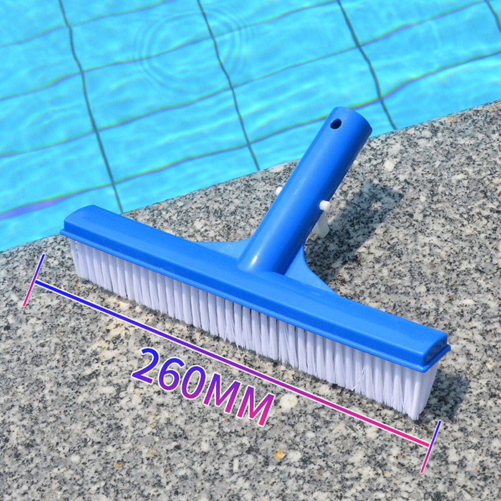 10 Inch Hand-held Pool Scrub Brush Bottom Wall Cleaning Brushes for