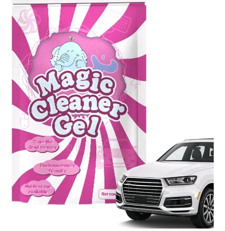 4 Pack Magic Cleaner Gel – 2 Colors Reusable Dust Remover for Keyboards & Cars